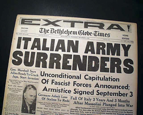 Italy Surrenders Paper 2